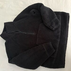 Lululemon Athletica Black Fleece Jacket
